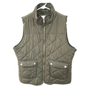 Thread & Supply Sz XL Green Quilted Vest